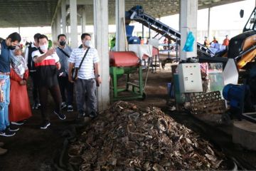 Tim Prakarsa Infrastruktur Hijau pelajari olah sampah di Klungkung