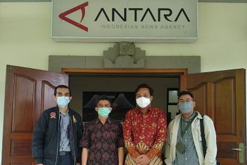 KPPU Kanwil IV kunjungi LKBN ANTARA Bali bahas regulasi pariwisata