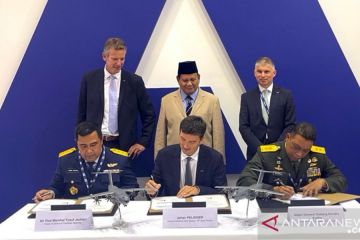 Kemhan tandatangani kontrak pesan 2 pesawat A400M