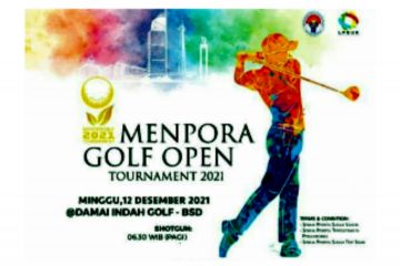 Turnamen golf Piala Menpora 2021 siap digelar bulan depan