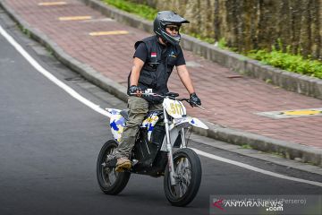 Pindad perkenalkan inovasi MotoEV di Mandalika