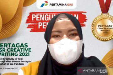 Pewarta Antara juarai kompetisi penulisan Pertagas 2021