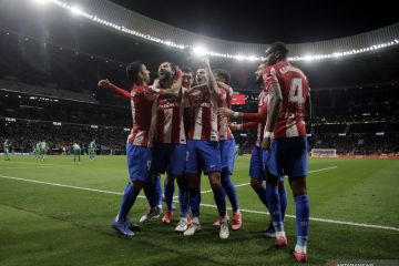 Atletico Madrid tekuk Osasuna dengan skor tipis 1-0