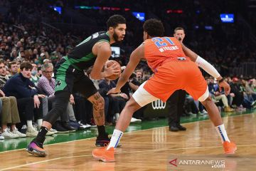 Jayson Tatum cetak 33 poin saat Celtics bungkam Thunder