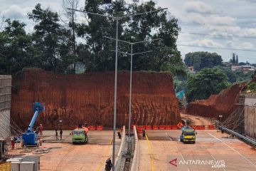 Progres pembangunan tol Serpong-Cinere