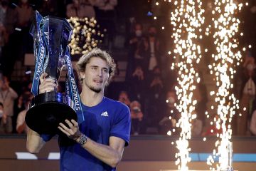 Juarai ATP Finals, Zverev incar gelar Grand Slam perdananya
