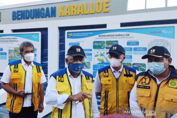 Menteri PUPR pastikan kesiapan peresmian Bendungan Karalloe