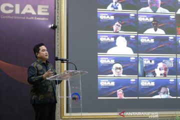 Erick Thohir apresiasi sertifikasi CIAE bagi BUMN yang digelar BPKP