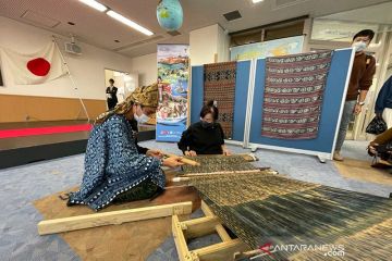 KBRI Tokyo gelar pameran tenun ikat NTT di Prefektur Aichi