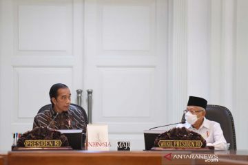 Presiden Jokowi minta seluruh kementerian tak terjebak ego sektoral