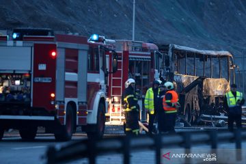 45  tewas dalam kecelakaan bus di Bulgaria
