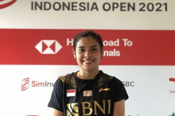 Gregoria lega bisa lalui babak pertama Indonesia Open