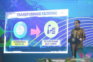Presiden Joko Widodo hadiri Pertemuan Tahunan BI
