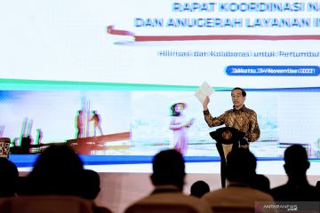 Rakornas dan Anugerah Layanan Investasi 2021