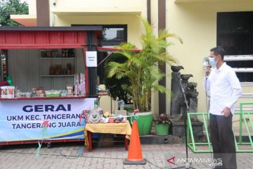 Kantor Kecamatan Tangerang dilengkapi gerai produk UMKM