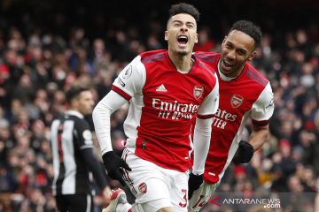 Liga Inggris: Arsenal kalahkan Newcastle United 2-0