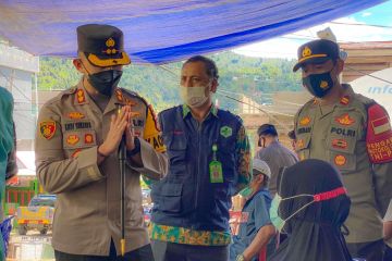 Warga serbu Gebyar Vaksinasi Presisi Polres Enrekang