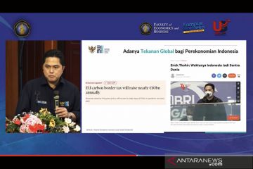 Erick Thohir ajak BUMN dan universitas hadapi tantangan ekonomi global