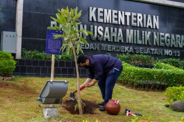 Pupuk Indonesia tanam 12.300 bibit pohon peringati Hari Menanam Pohon