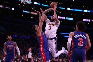 NBA: LA Lakers kalahkan Detroit Pistons 110 - 106