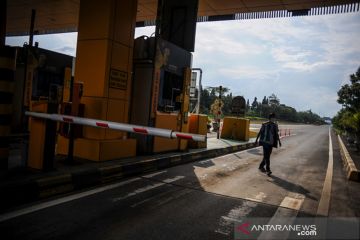 Pengalihan arus di ruas tol Pasteur
