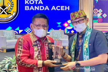 Kemenparekraf nobatkan Banda Aceh sebagai Kota Kreatif Indonesia 2021