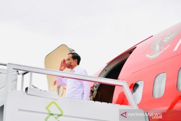 Presiden ke Jatim resmikan Bendungan Tugu-Gongseng dan tanam padi