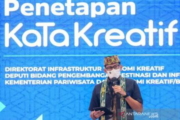 Sandiaga Uno tetapkan 21 KaTa Kreatif Indonesia 2021 di Samarinda