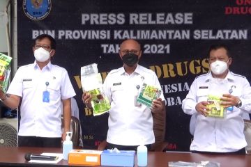 BNNP Kalsel gagalkan peredaran empat kilogram sabu-sabu