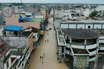 Curah hujan tinggi, empat kecamatan di Tebing Tinggi banjir