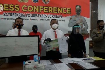 Polrestabes Surabaya ungkap penipuan jual beli tanah kavling