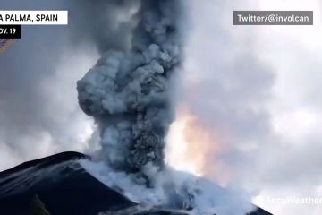 Gunung berapi Cumbre Vieja kembali meletus