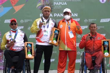 Hari pertama para panahan, Papua borong 7 medali emas