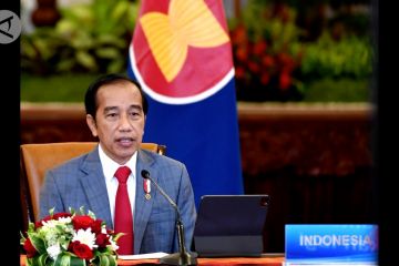 Jokowi dorong ASEAN-China tingkatkan perdagangan