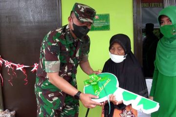 Kodim 1016 Palangka Raya bedah rumah warga tidak mampu