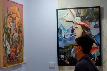 Pameran seni tiga hari di galeri dadakan bekas rumah kosong