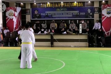 Polresta Malang Kota jaring pesilat andal