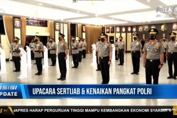 Kapolri lantik 11 perwira tinggi Polri