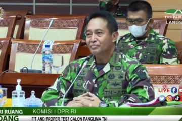 Calon Panglima TNI paparkan visi misi