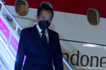 Presiden Jokowi tiba di Glasgow ikuti KTT COP26 