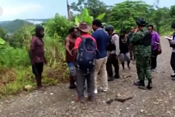 Karyawan sebuah perusahaan di Nduga Papua ditembak