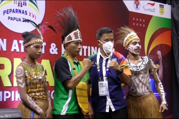 Papua sambut kedatangan ribuan atlet Peparnas XVI