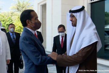 Bertemu Putra Mahkota Abu Dhabi, Jokowi bahas investasi