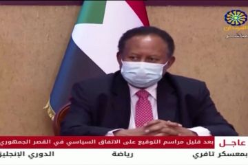 PM Sudan Hamdok terlihat untuk pertama kalinya sejak kudeta