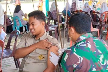 Polres Lhokseumawe gelar vaksinasi massal di 17 titik