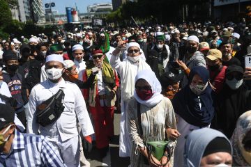 Rekayasa lalu lintas Reuni 212 di Masjid Agung At-Tin disiapkan