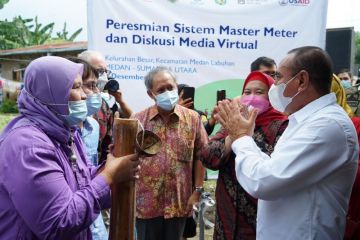 Gubernur Sumut apresiasi penyediaan air bersih dari Coca Cola di Medan