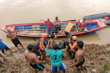 Jasad anak terseret arus sungai di Merangin-Jambi ditemukan Basarnas