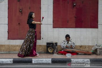 Pertunjukan suara dari sudut kota
