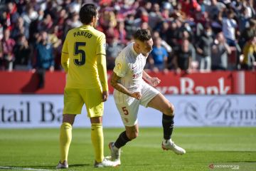 Kalahkan Villarreal 1-0, Sevilla terus tempel Real Madrid